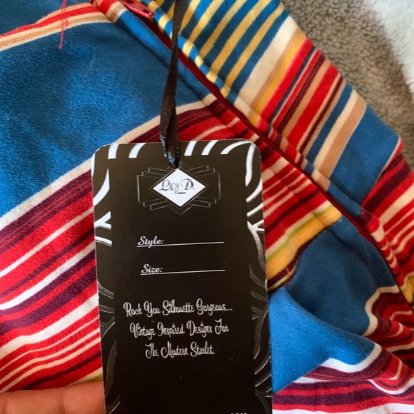 Lady D XL serape shorts - Picture 4 of 5